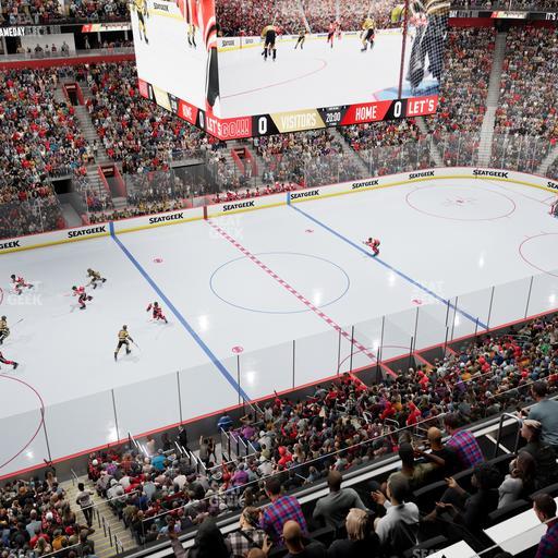 Little Caesars Arena - Section Ada Mezzanine 14 Seat View