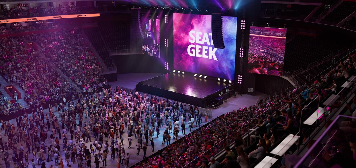 Little Caesars Arena - Section Ada Mezzanine 14 Seat View