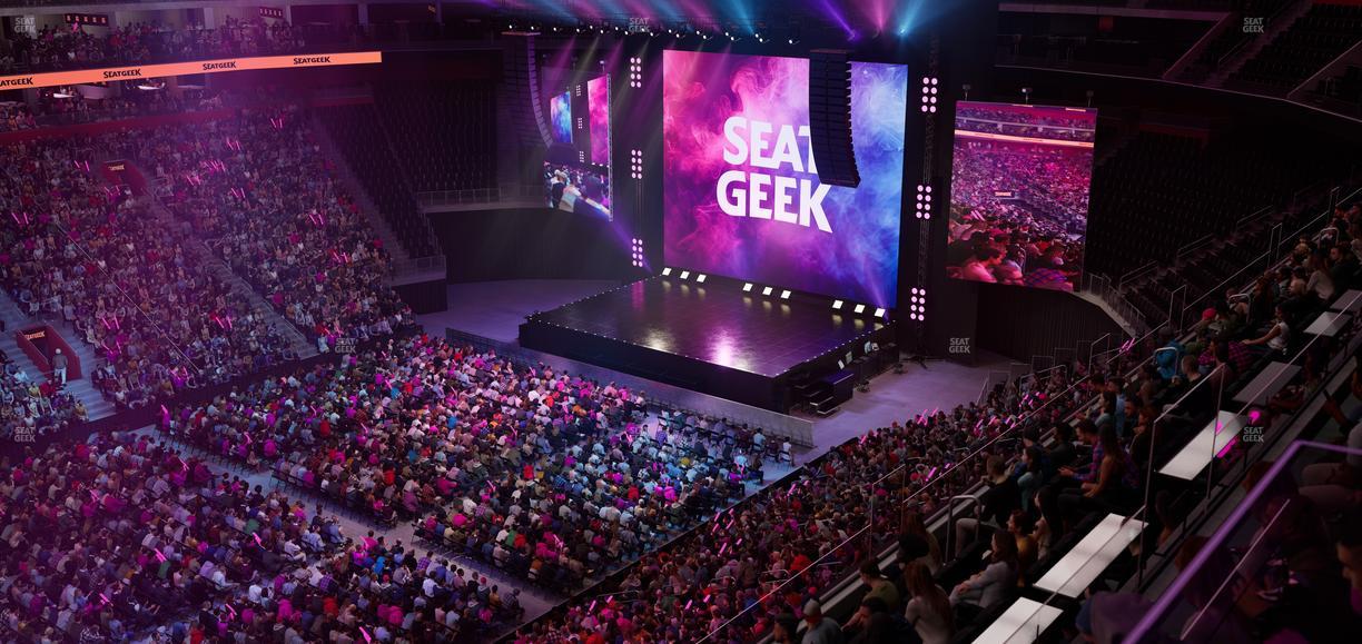 Little Caesars Arena - Section Ada Mezzanine 14 Seat View