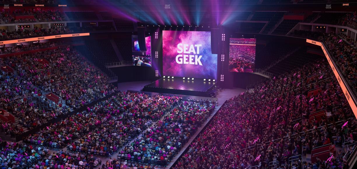 Little Caesars Arena - Section Ada Mezzanine 17 Seat View