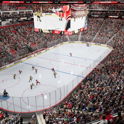Little Caesars Arena - Section Ada Mezzanine 17 Seat View