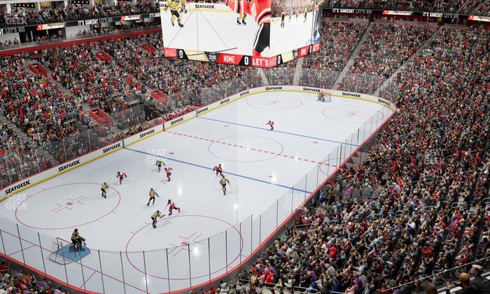 Little Caesars Arena - Section Ada Mezzanine 17 Seat View
