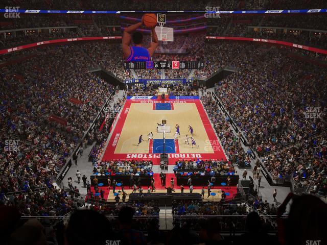 Little Caesars Arena - Section Ada Mezzanine 19 B Seat View Little Caesars Arena - Section Ada Mezzanine 19 B Seat View