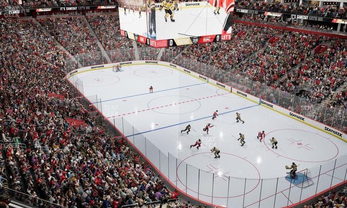 Little Caesars Arena - Section Ada Mezzanine 22 Seat View