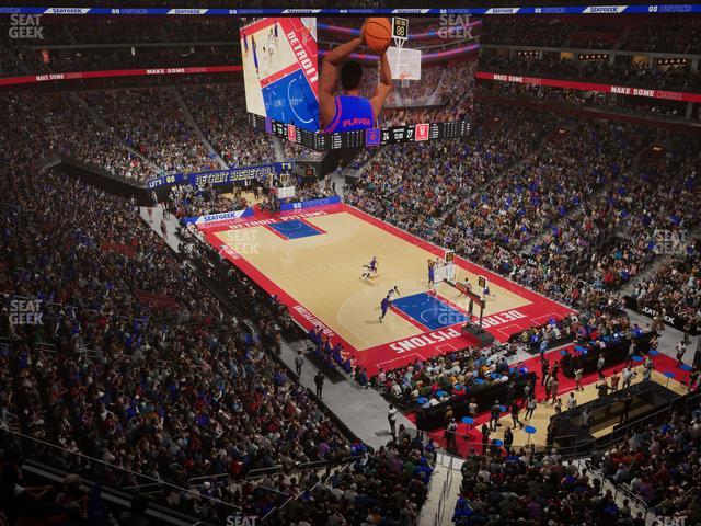 Little Caesars Arena - Section Ada Mezzanine 22 Seat View