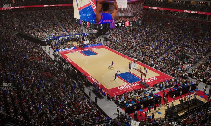 Little Caesars Arena - Section Ada Mezzanine 22 Seat View