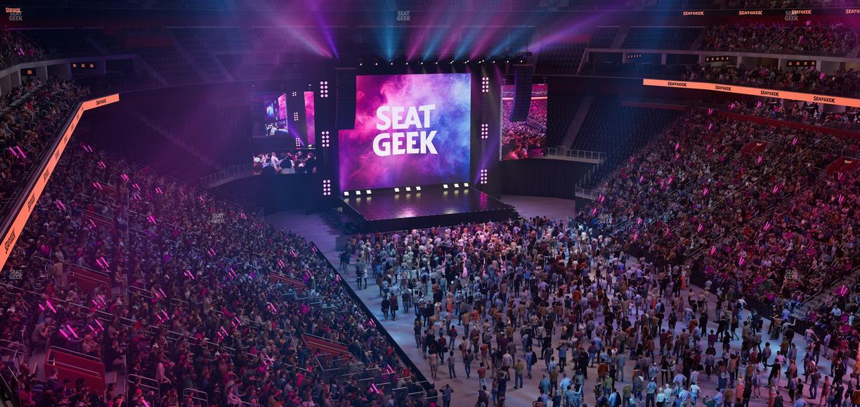 Little Caesars Arena - Section Ada Mezzanine 22 Seat View