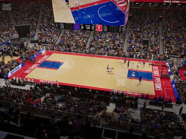 Little Caesars Arena - Section Ada Mezzanine 27 Seat View Little Caesars Arena - Section Ada Mezzanine 27 Seat View