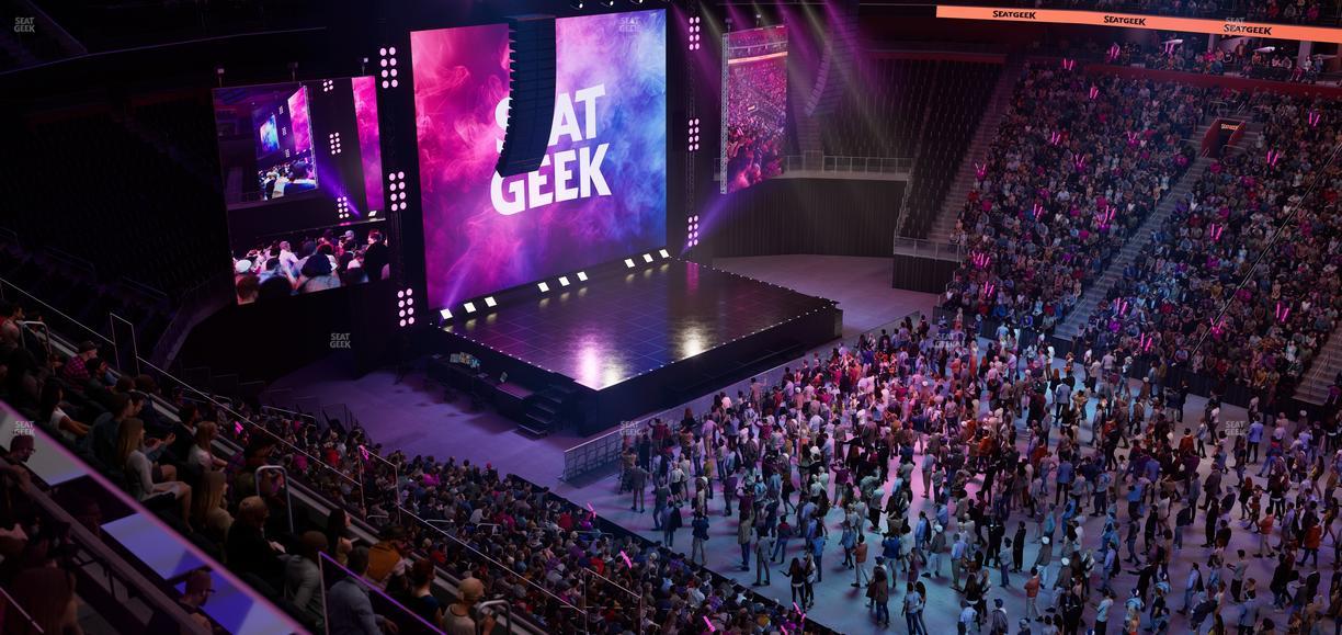 Little Caesars Arena - Section Ada Mezzanine 27 Seat View