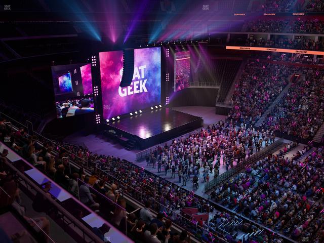 Little Caesars Arena - Section Ada Mezzanine 27 Seat View