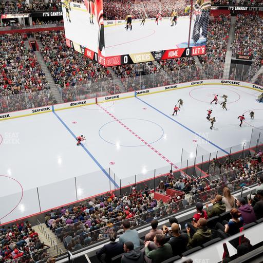 Little Caesars Arena - Section Ada Mezzanine 31 Seat View