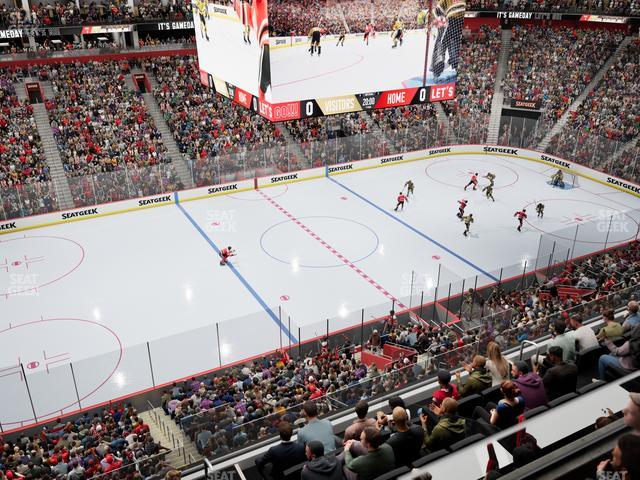 Little Caesars Arena - Section Ada Mezzanine 31 Seat View