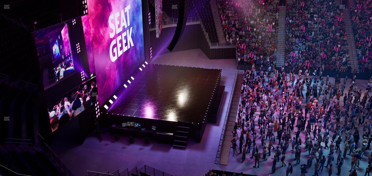 Little Caesars Arena - Section Ada Mezzanine 31 Seat View