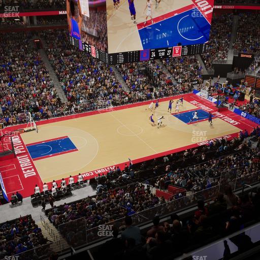 Little Caesars Arena - Section Ada Mezzanine 31 Seat View