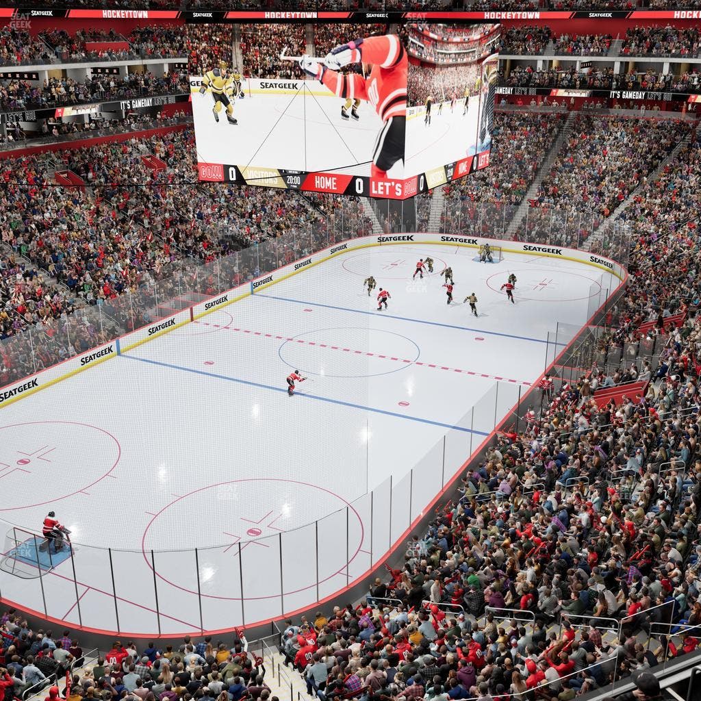 Little Caesars Arena - Section Ada Mezzanine 34 Seat View