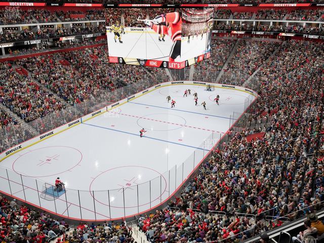 Little Caesars Arena - Section Ada Mezzanine 34 Seat View