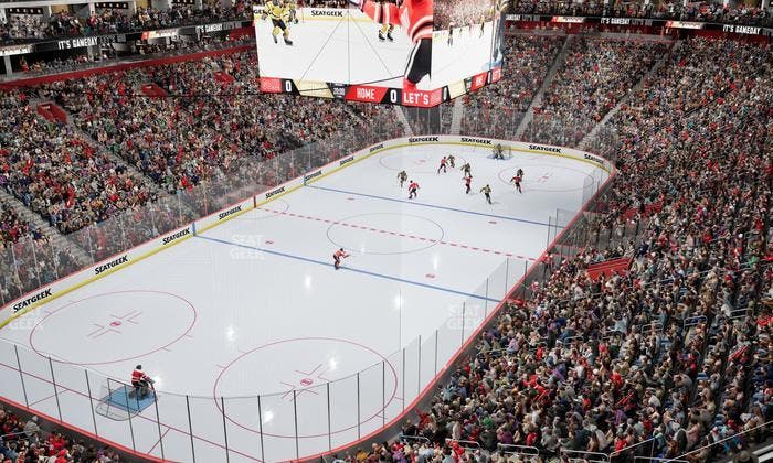 Little Caesars Arena - Section Ada Mezzanine 34 Seat View