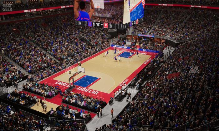 Little Caesars Arena - Section Ada Mezzanine 34 Seat View