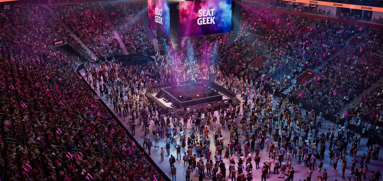 Little Caesars Arena - Section Ada Mezzanine 5 Seat View