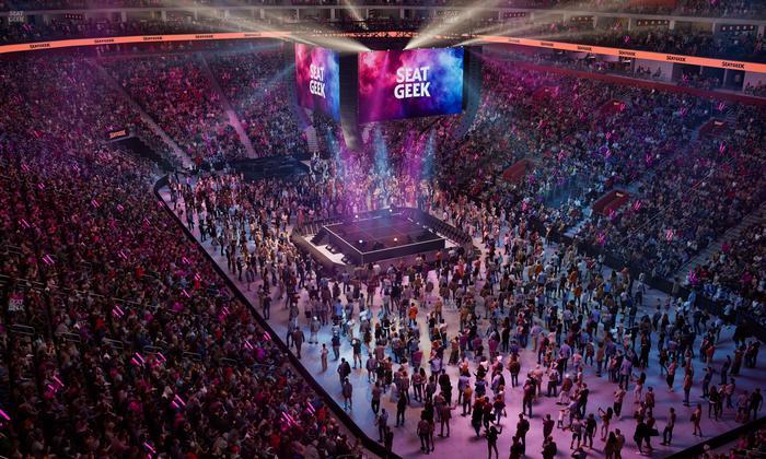 Little Caesars Arena - Section Ada Mezzanine 5 Seat View
