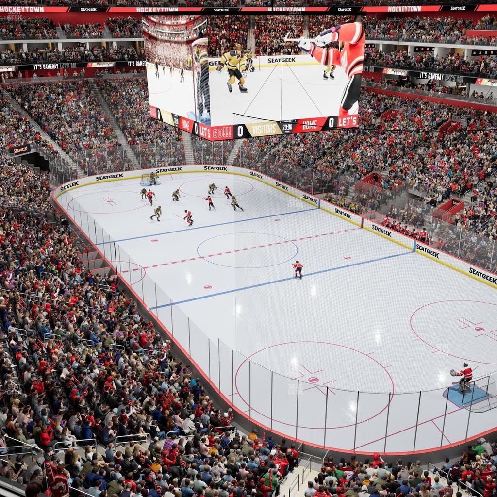 Little Caesars Arena - Section Ada Mezzanine 5 Seat View