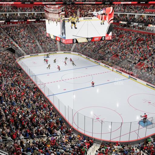 Little Caesars Arena - Section Ada Mezzanine 5 Seat View