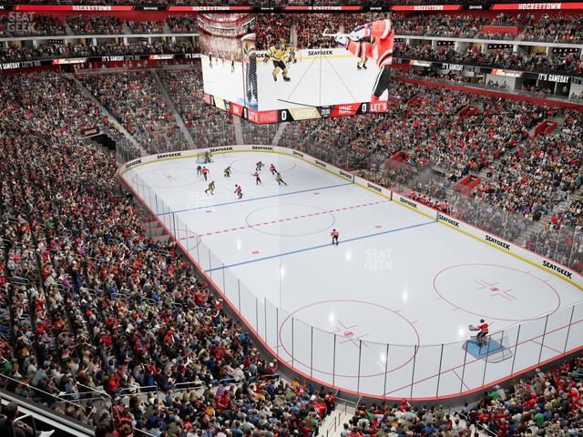 Little Caesars Arena - Section Ada Mezzanine 5 Seat View