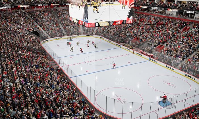 Little Caesars Arena - Section Ada Mezzanine 5 Seat View