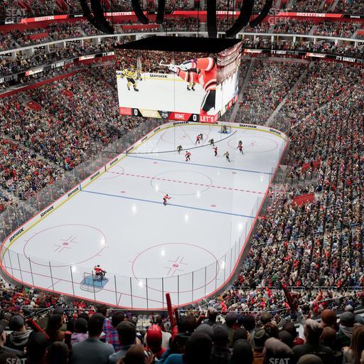 Little Caesars Arena - Section Drink Rail 201 Seat View