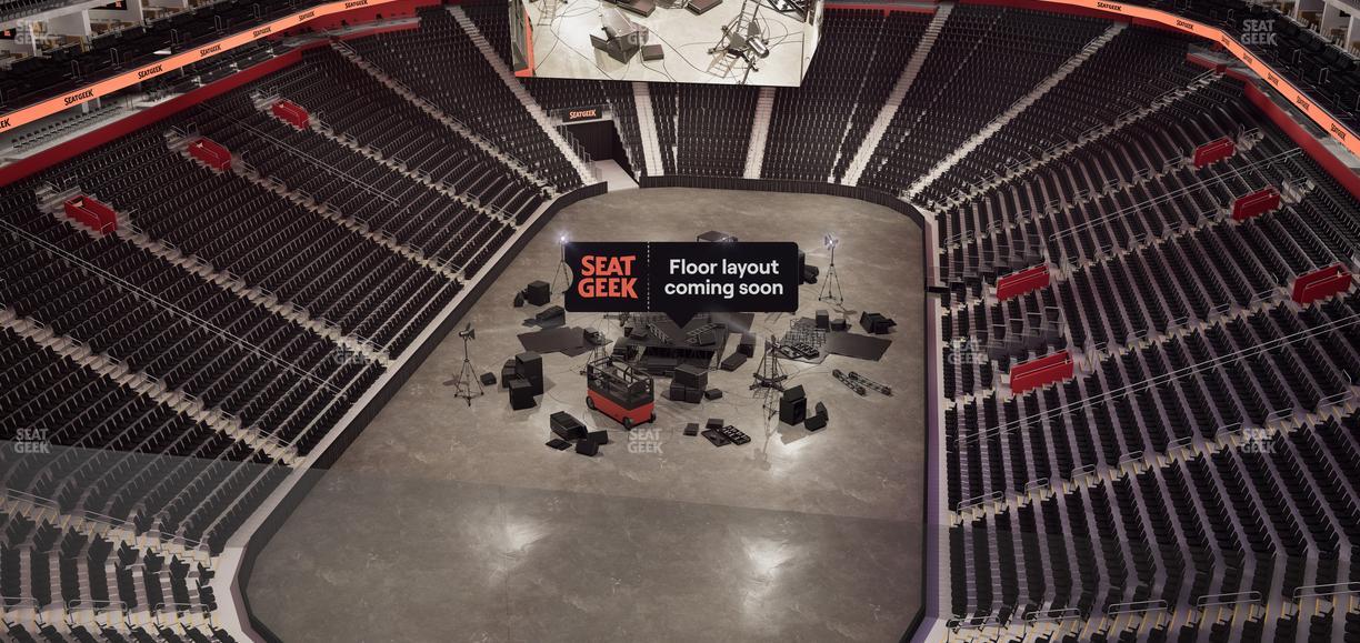 Little Caesars Arena - Section Drink Rail 202 Seat View