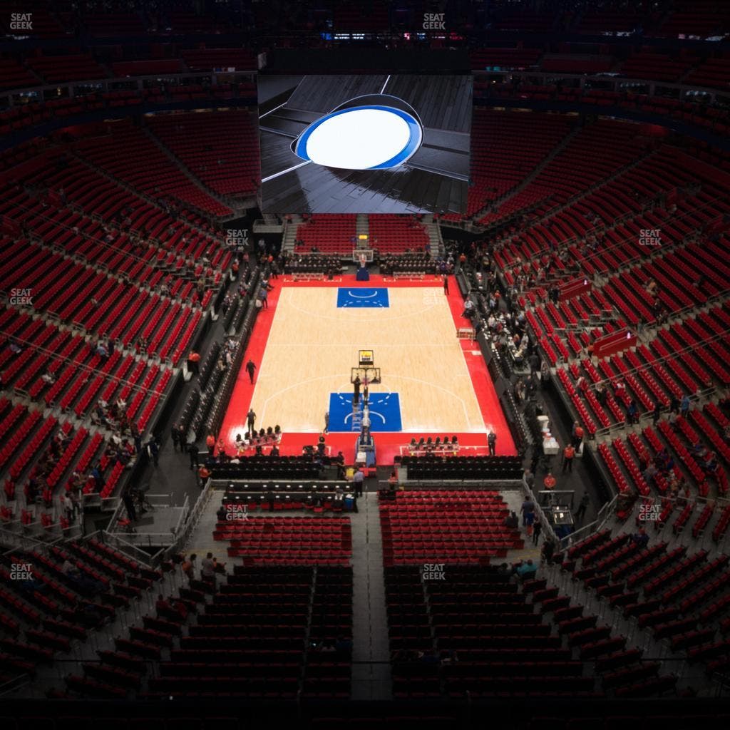 Little Caesars Arena - Section Drink Rail 203 Seat View