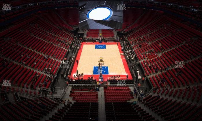 Little Caesars Arena - Section Drink Rail 203 Seat View