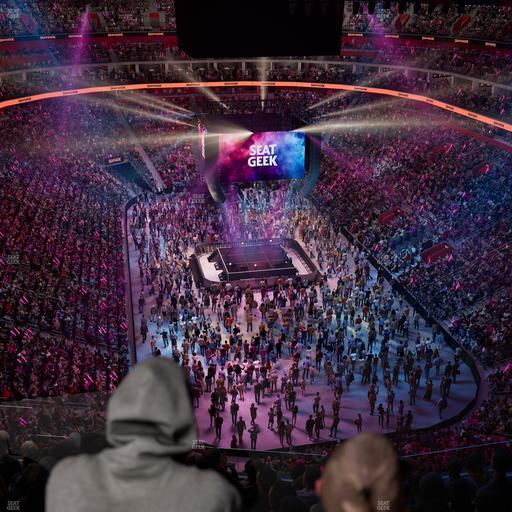 Little Caesars Arena - Section Drink Rail 204 Seat View