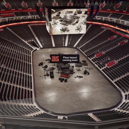 Little Caesars Arena - Section Drink Rail 204 Seat View