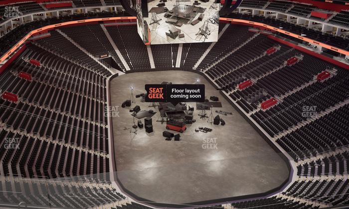 Little Caesars Arena - Section Drink Rail 204 Seat View