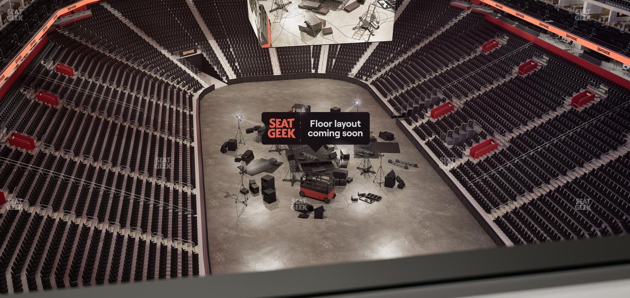 Little Caesars Arena - Section Drink Rail 301 Seat View