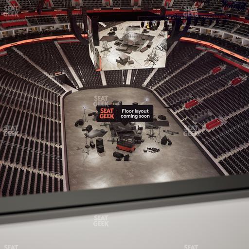 Little Caesars Arena - Section Drink Rail 301 Seat View
