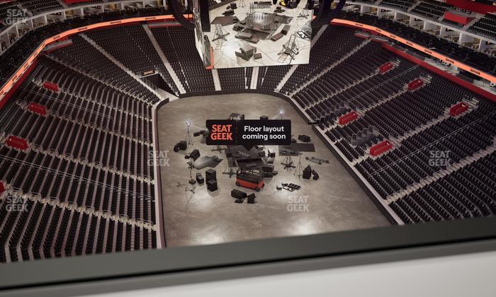 Little Caesars Arena - Section Drink Rail 301 Seat View