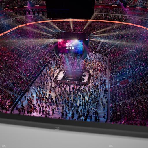 Little Caesars Arena - Section Drink Rail 301 Seat View