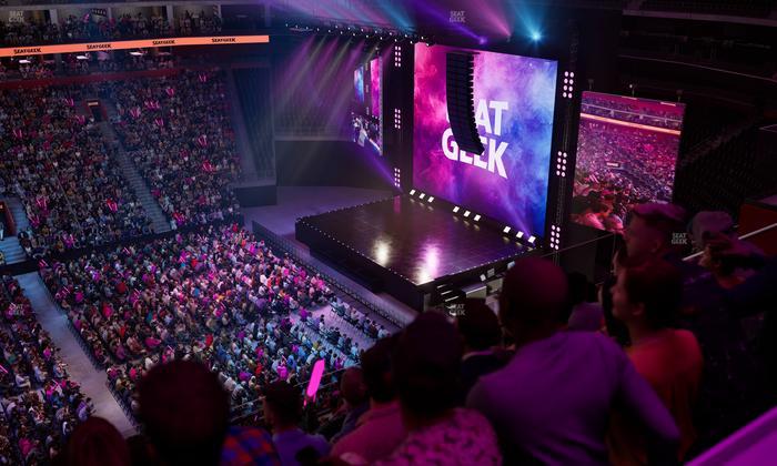 Little Caesars Arena - Section Drink Rail Mezzanine 11 Seat View