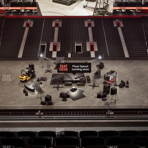 Little Caesars Arena - Section Drink Rail Mezzanine 11 Seat View