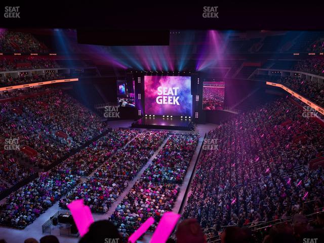 Little Caesars Arena - Section Drink Rail Mezzanine 18 Seat View Little Caesars Arena - Section Drink Rail Mezzanine 18 Seat View