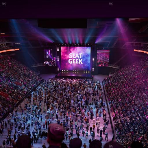 Little Caesars Arena - Section Drink Rail Mezzanine 19 A Seat View