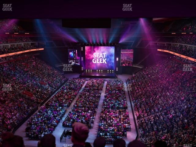 Little Caesars Arena - Section Drink Rail Mezzanine 19 A Seat View Little Caesars Arena - Section Drink Rail Mezzanine 19 A Seat View