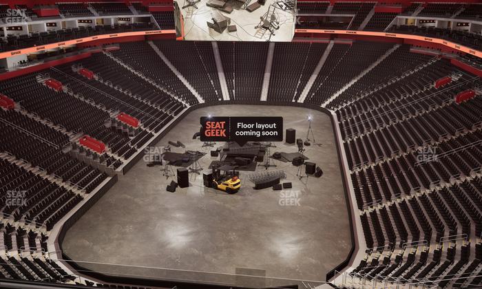 Little Caesars Arena - Section Drink Rail Mezzanine 19 A Seat View