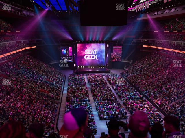 Little Caesars Arena - Section Drink Rail Mezzanine 20 Seat View Little Caesars Arena - Section Drink Rail Mezzanine 20 Seat View