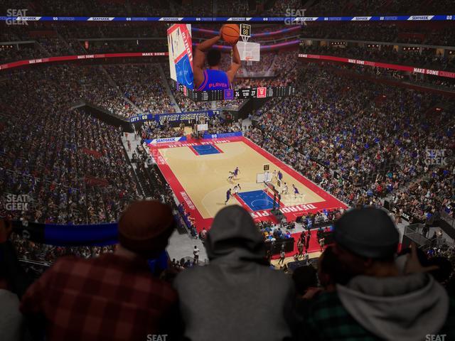 Little Caesars Arena - Section Drink Rail Mezzanine 21 Seat View Little Caesars Arena - Section Drink Rail Mezzanine 21 Seat View