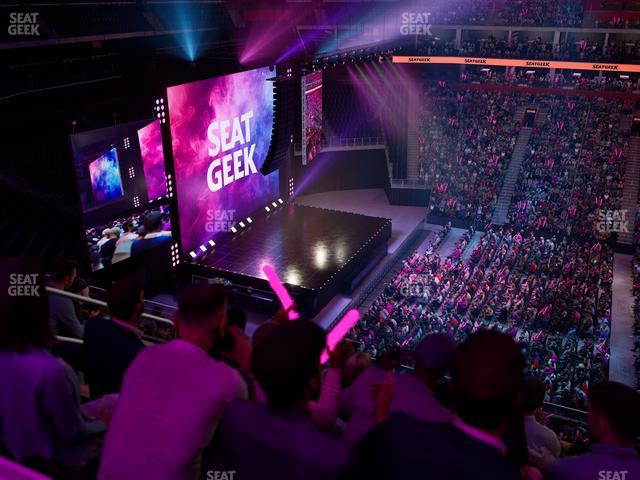 Little Caesars Arena - Section Drink Rail Mezzanine 29 Seat View Little Caesars Arena - Section Drink Rail Mezzanine 29 Seat View