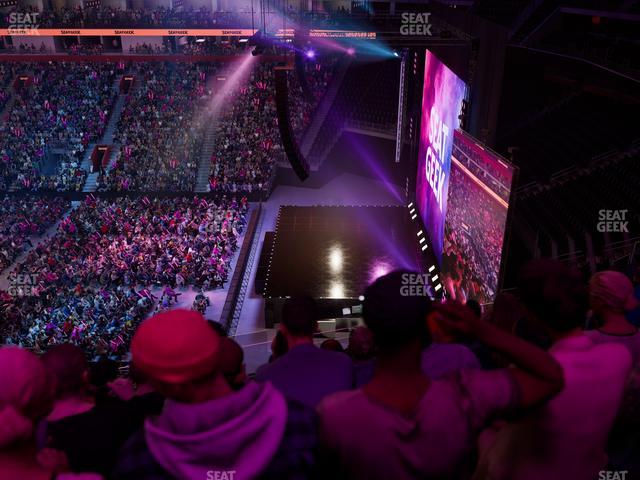 Little Caesars Arena - Section Drink Rail Mezzanine 7 Seat View Little Caesars Arena - Section Drink Rail Mezzanine 7 Seat View
