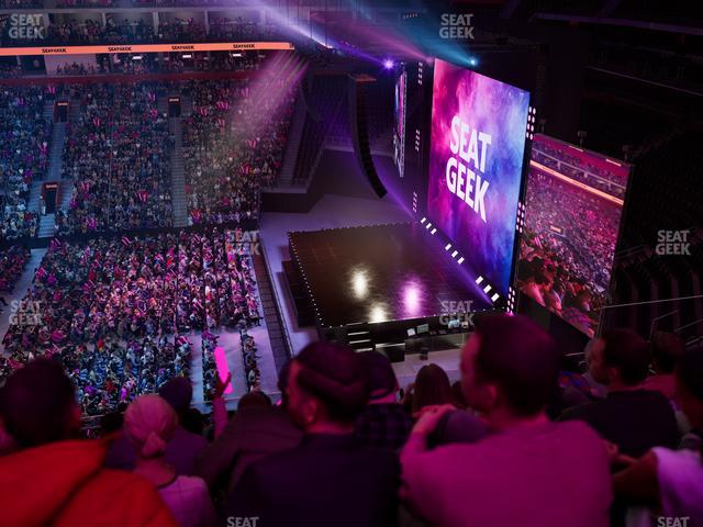 Little Caesars Arena - Section Drink Rail Mezzanine 8 Seat View Little Caesars Arena - Section Drink Rail Mezzanine 8 Seat View